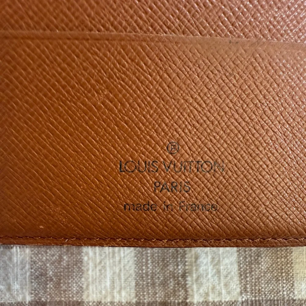Louis Vuitton Vintage Wallet (agenda style) in traditional monogram - Picture 4 of 9